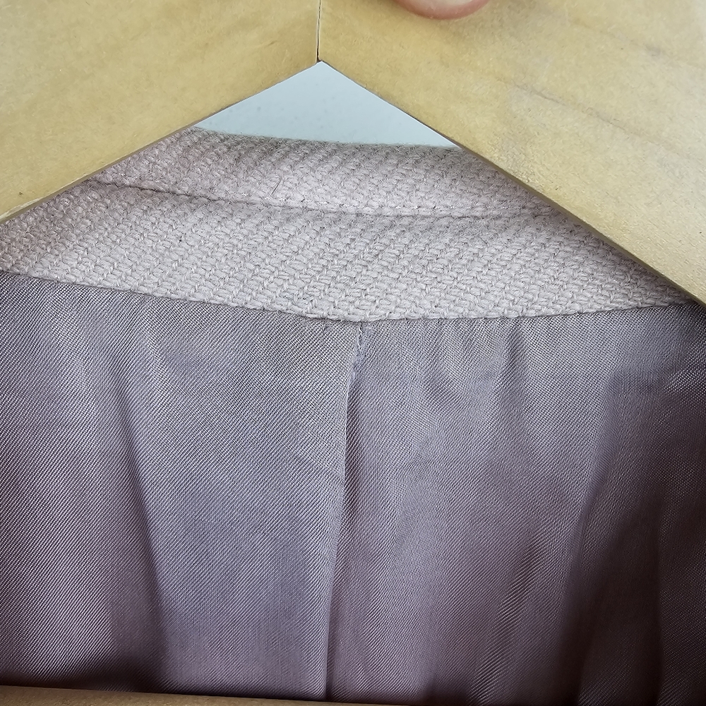 Acne Studios Simone Wool Double Breasted Blazer In Blushed Pink Aw11 View 6